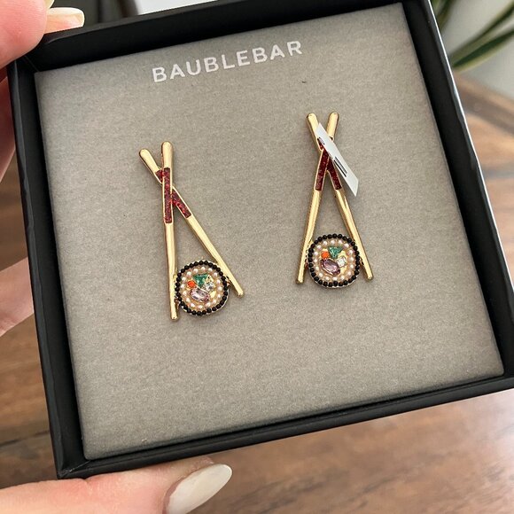 BaubleBar Sushi Earrings - NEW - Picture 1 of 5
